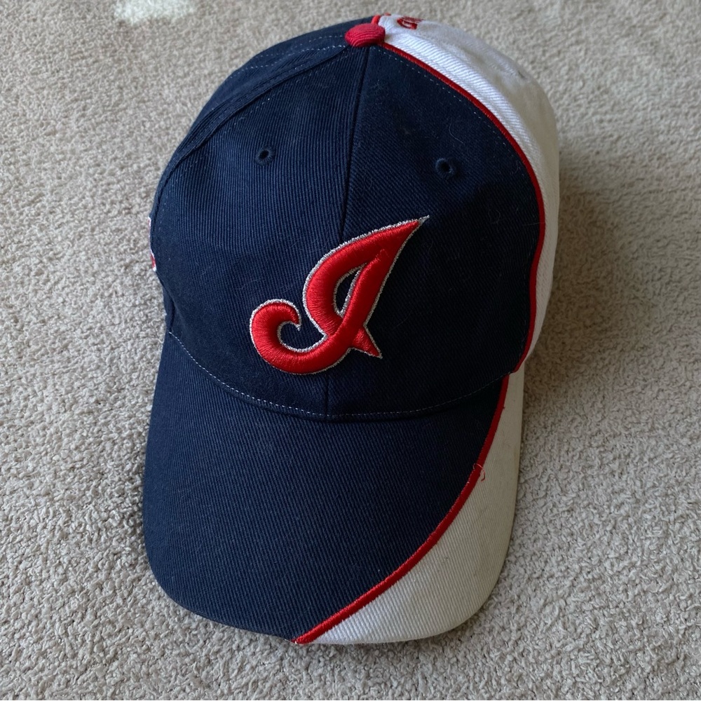 Cleveland Indians Genuine Merchandise red white and blue Hat